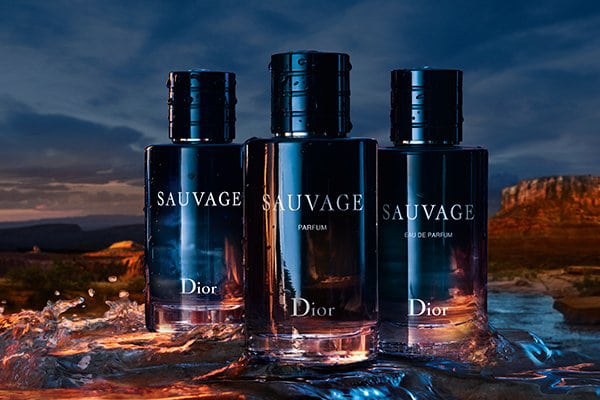CHRISTIAN DIOR Paris Parfums Eau Sauvage perfume bottle…