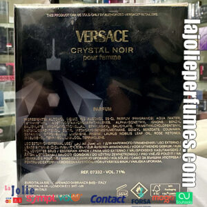 Versace Crystal Noir Parfum 90ml - Forbidden Desire