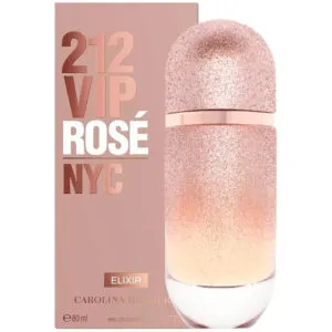 Carolina Herrera 212 VIP Rose Elixir 80ml - Unforgettable Nights, Unstoppable Charm