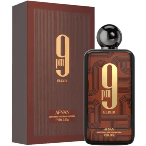 Afnan 9pm Elixir 100ml - Unstoppable Nighttime Elegance